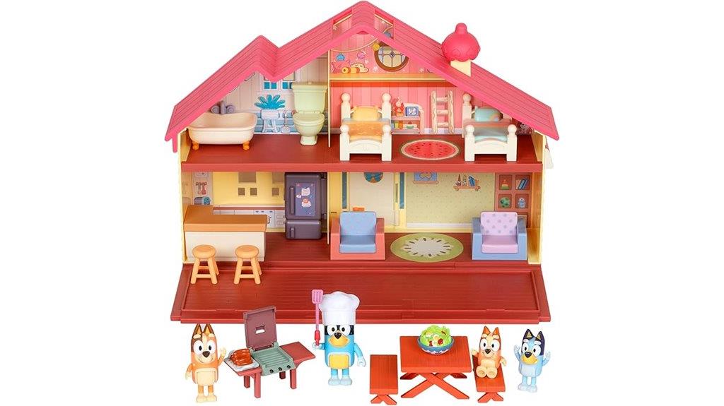 bluey toy playset bundle