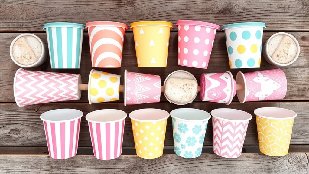 bulk paper ice cream cups