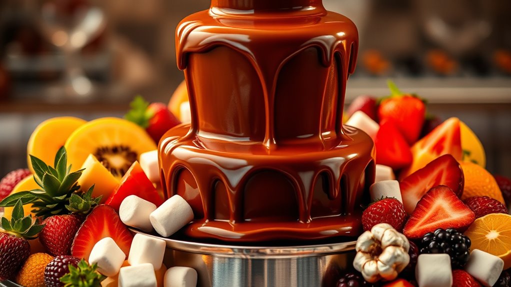 chocolate fountain selection criteria