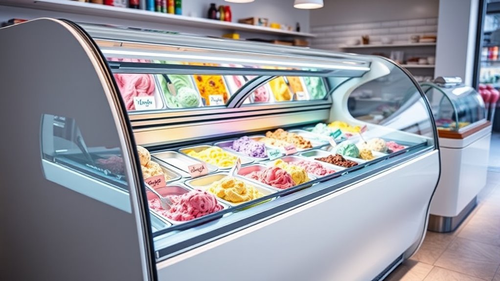 choosing effective display freezers