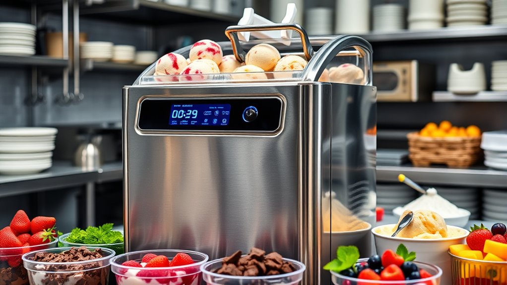 choosing efficient commercial ice cream maker