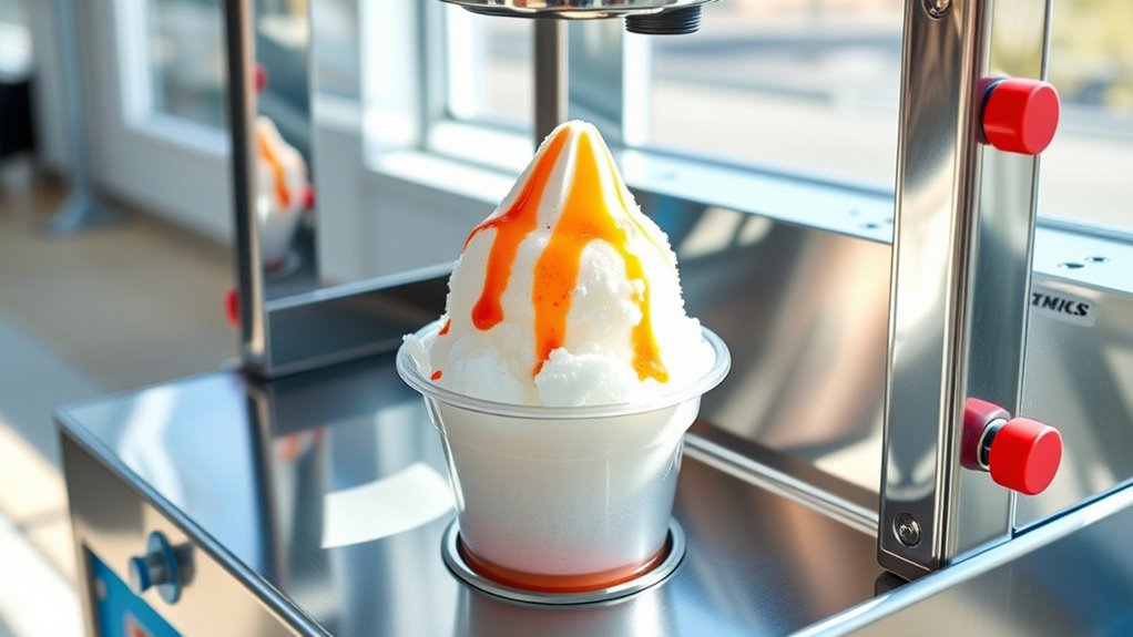 choosing efficient snow cone machines