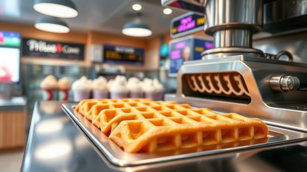 choosing efficient waffle cone machine
