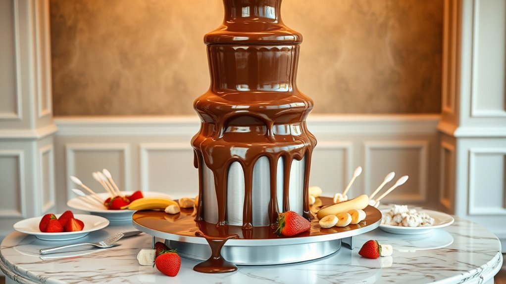 choosing the right chocolate fountain