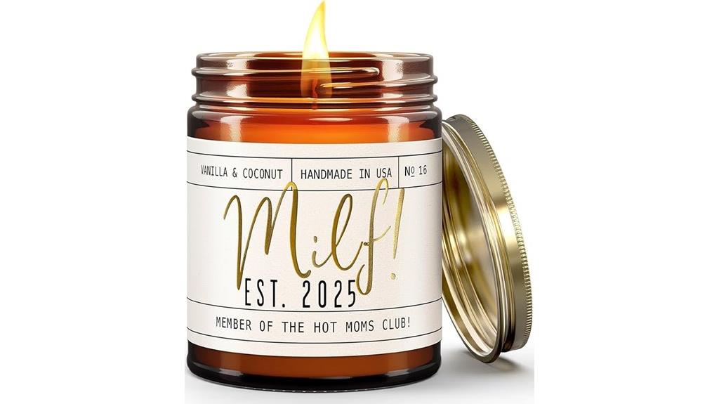 coconut vanilla mom candle