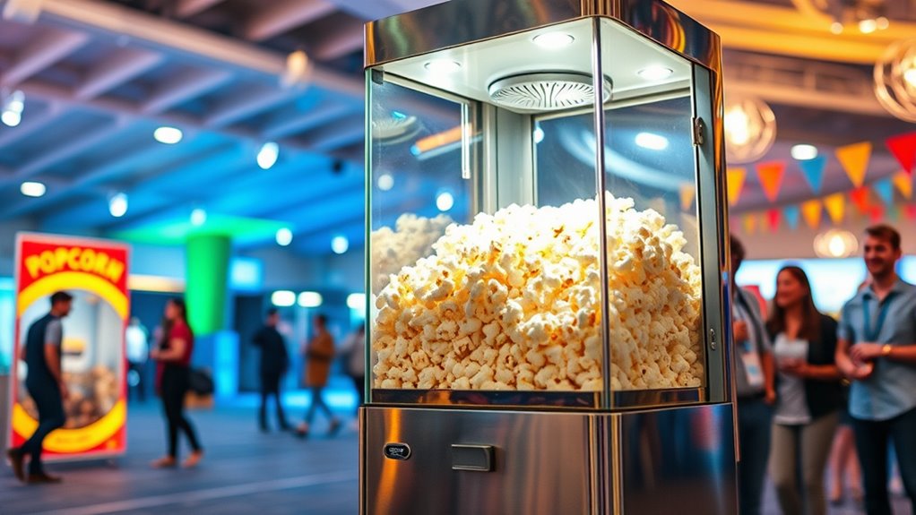 event popcorn machine considerations