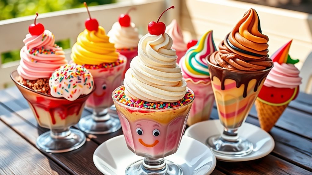 fun summer ice cream creations