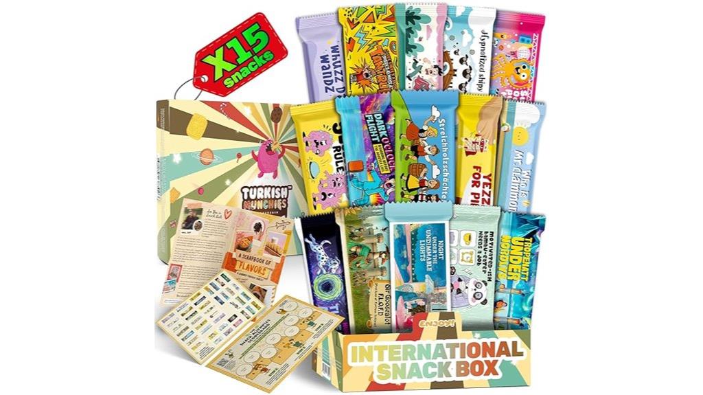 global candies snack box