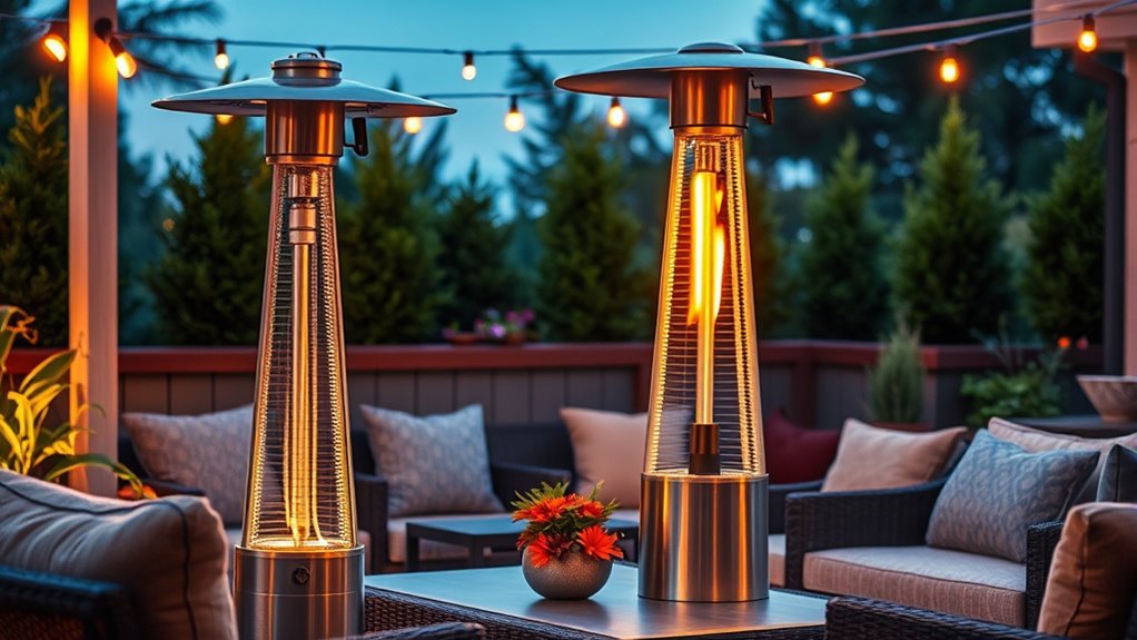 heater features and safety