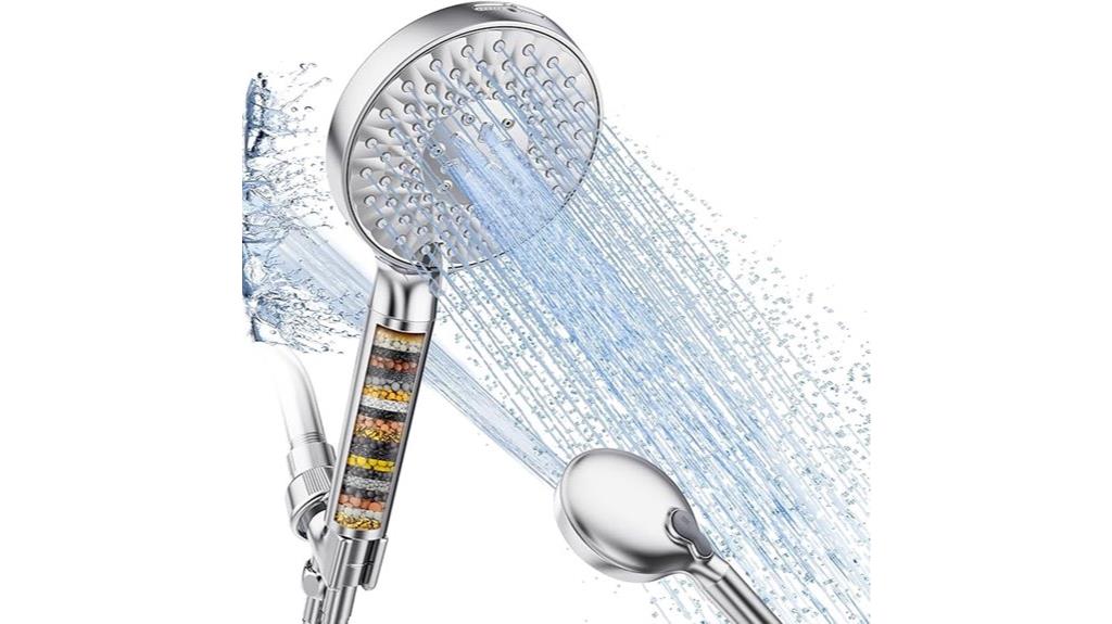 high pressure multi mode shower