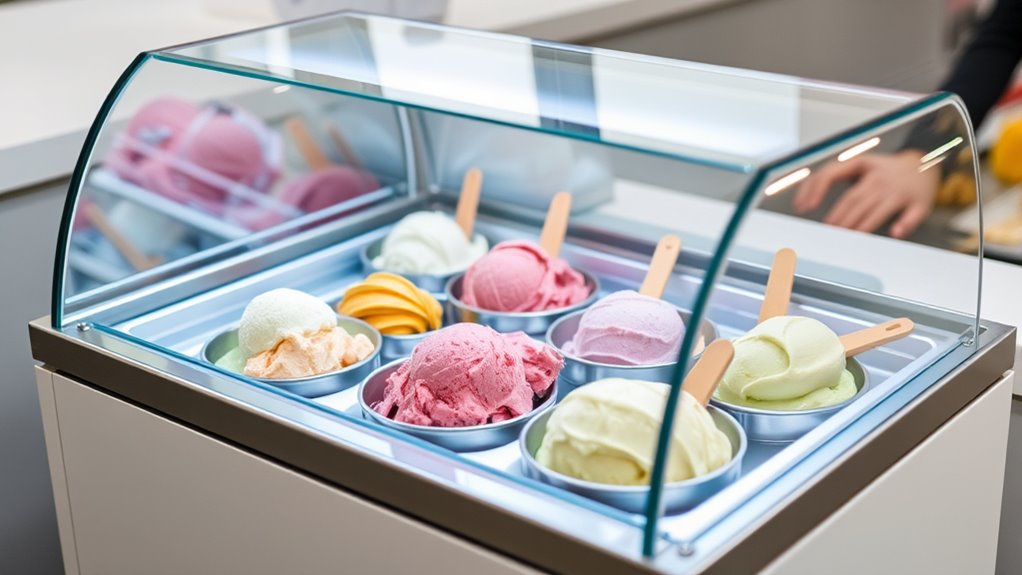 ice cream display considerations