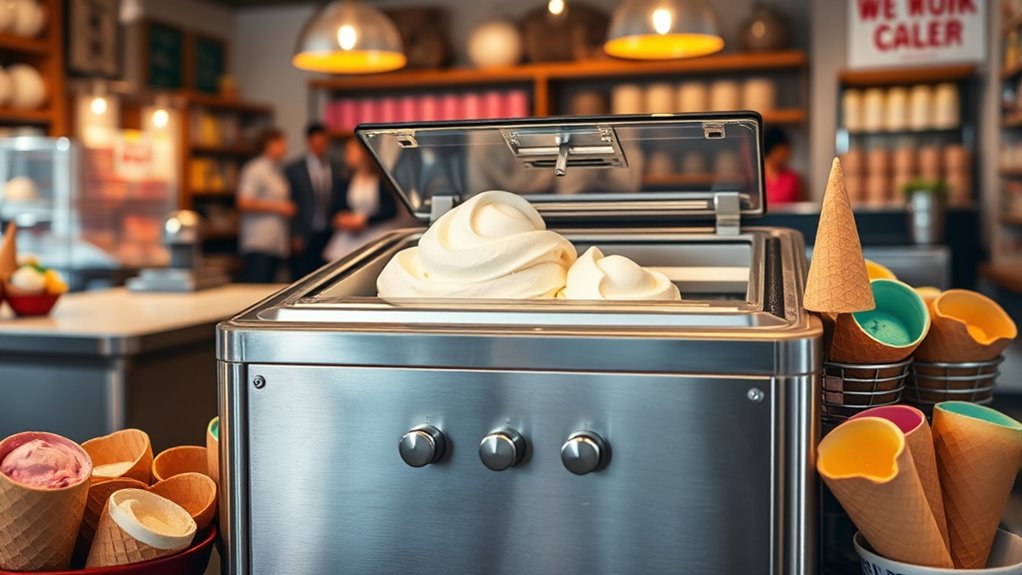 ice cream freezer selection criteria