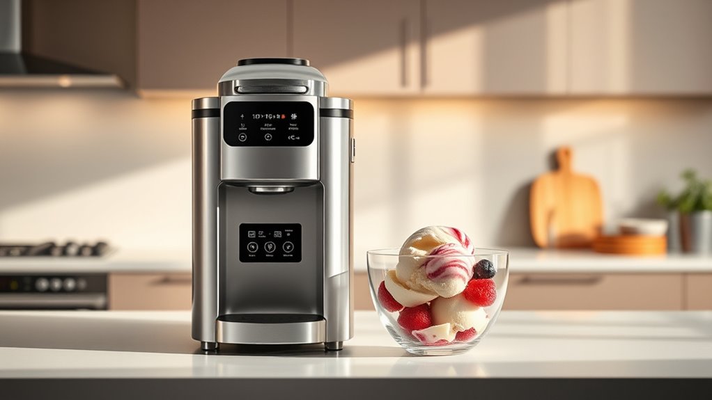 ice cream maker selection factors