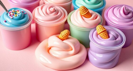 ice cream slime kit collection