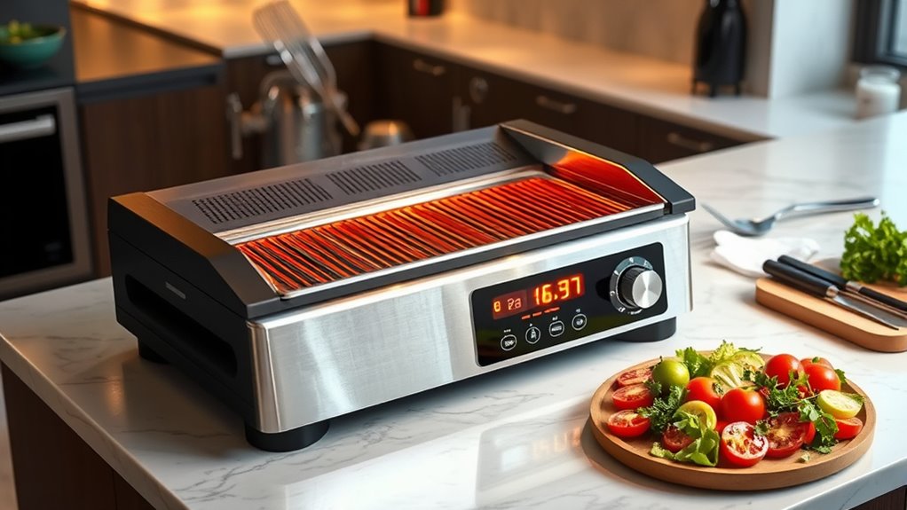 indoor smokeless grilling considerations