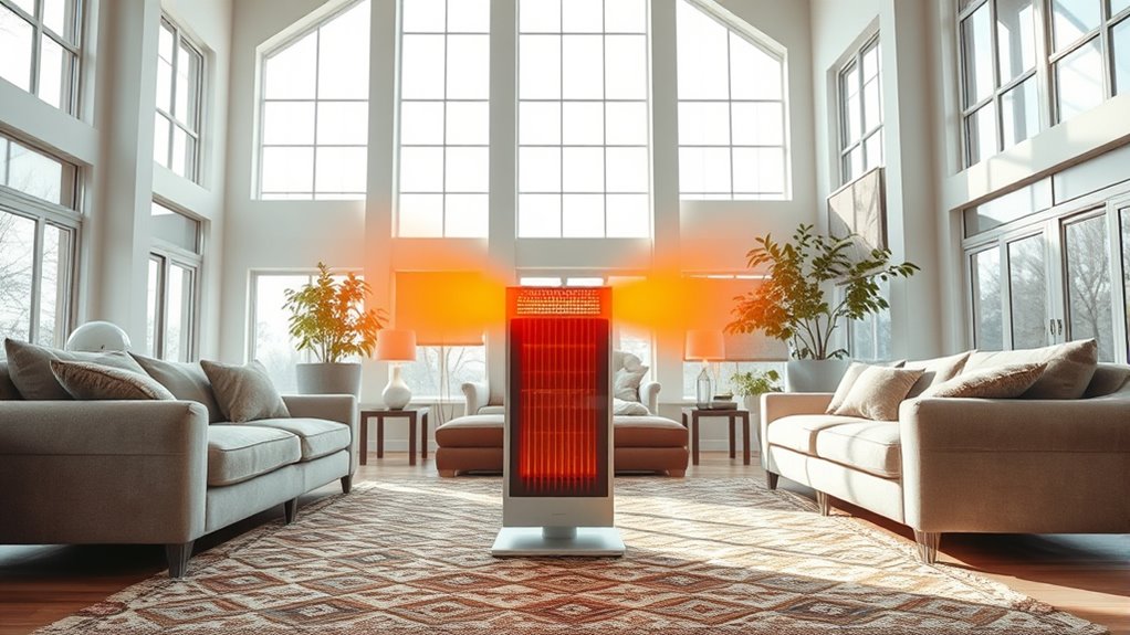 large room heating considerations