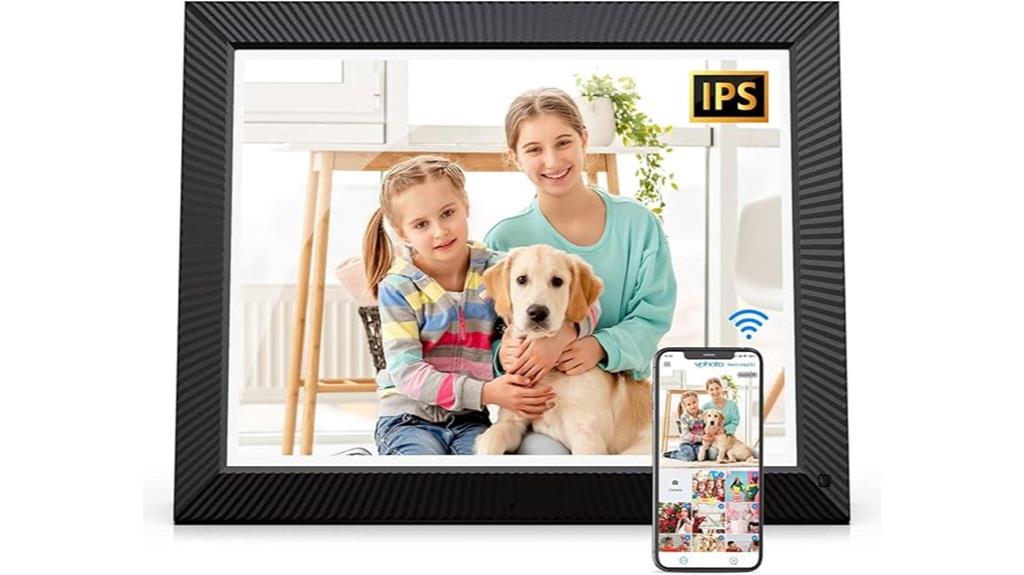 large wifi photo frame