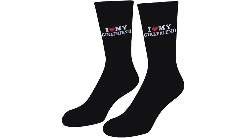 love my girlfriend socks