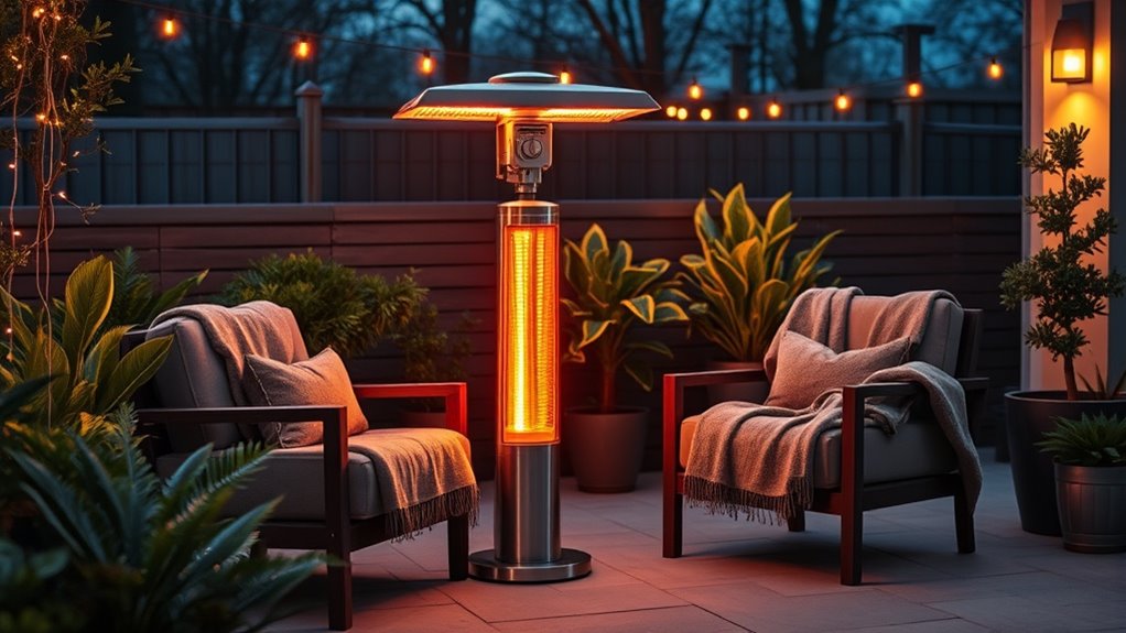luxury outdoor heating solutions