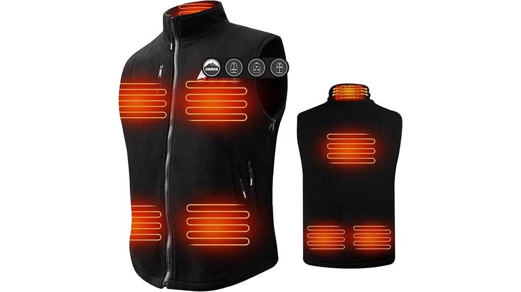 men s heated vest with battery