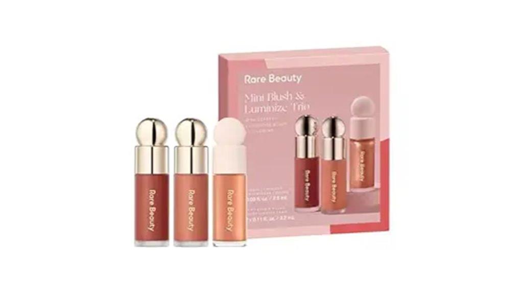 mini blush and luminize trio