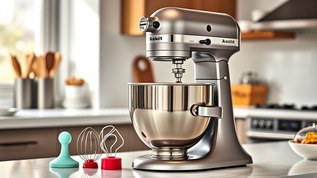 mixer features and safety