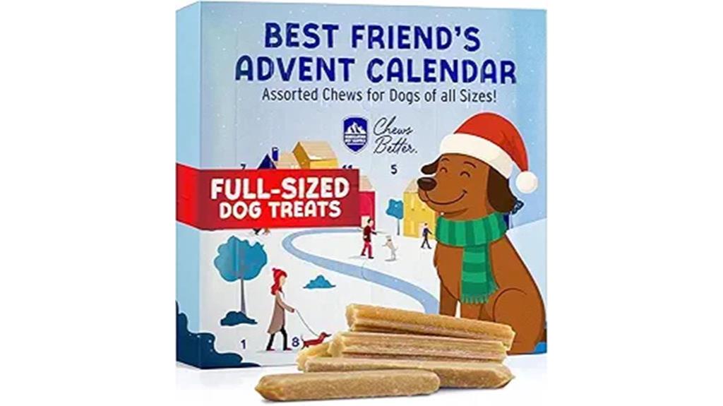 pet holiday treat calendar