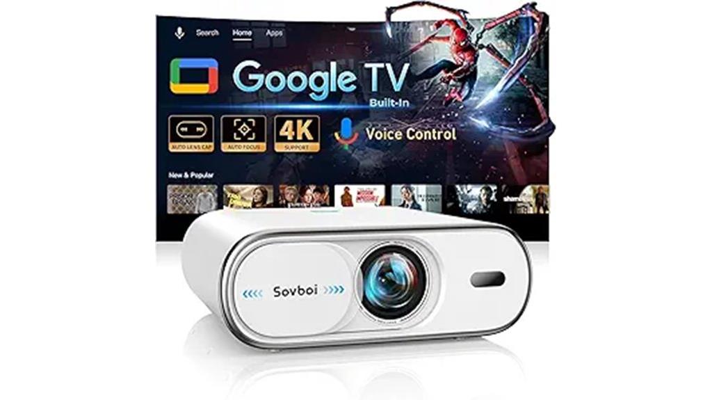 portable 4k outdoor projector