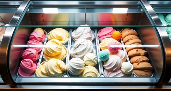 premium glass lid freezers