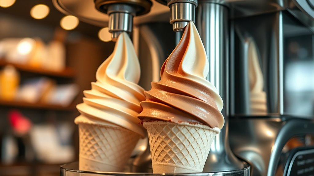 premium soft serve ice cream