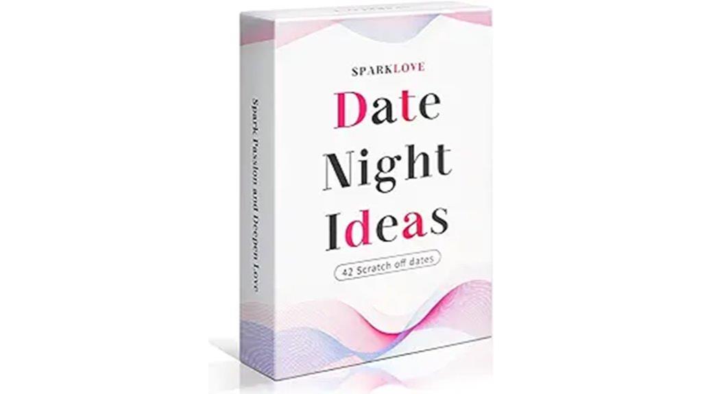 romantic couple date cards
