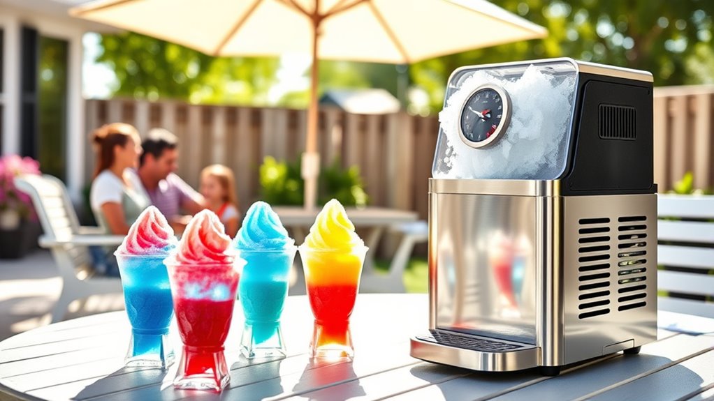 snow cone machine considerations