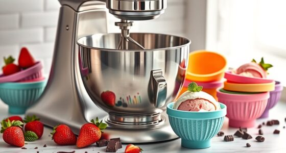 stand mixer ice cream attachments