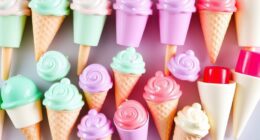 sweet moisturizing ice cream lip balms