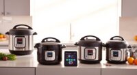top app controlled pressure cookers