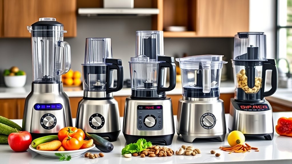 top blender food processor combos
