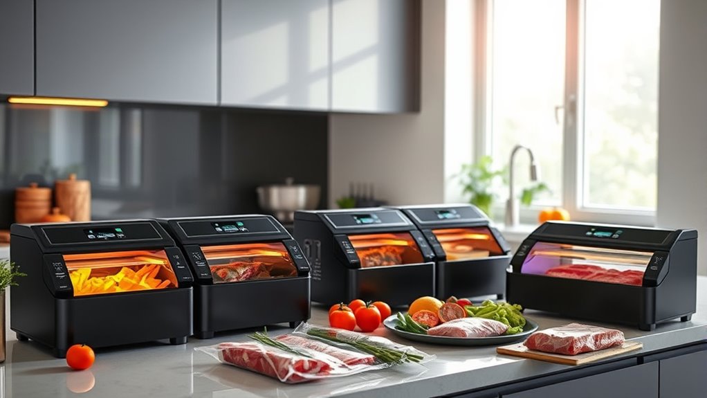 top chamber vacuum sealers