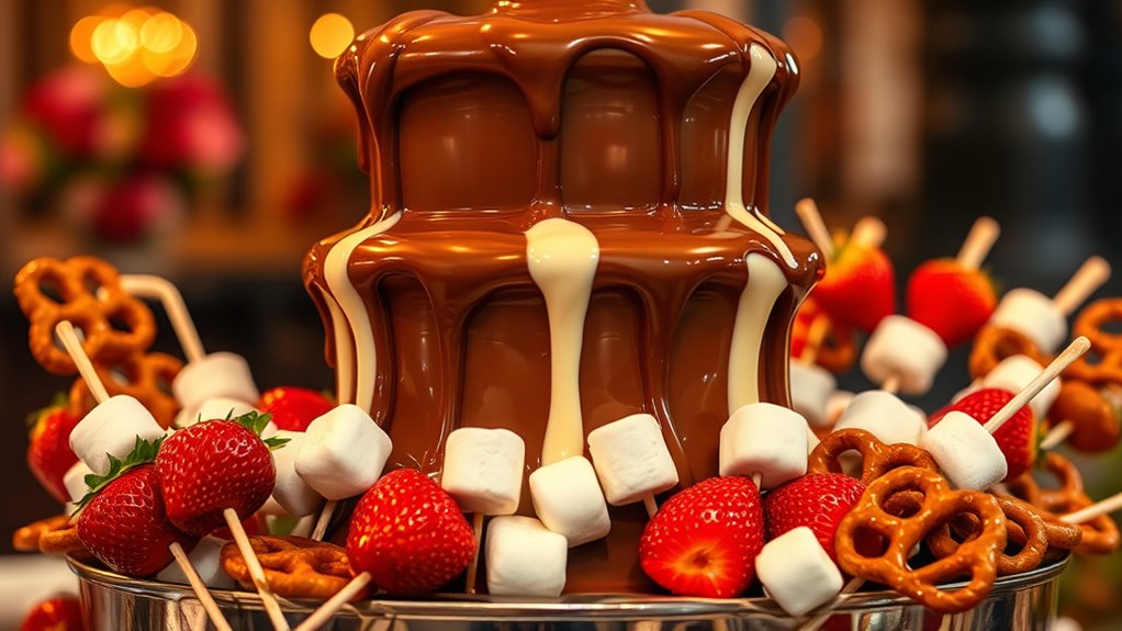 top commercial chocolate fountains