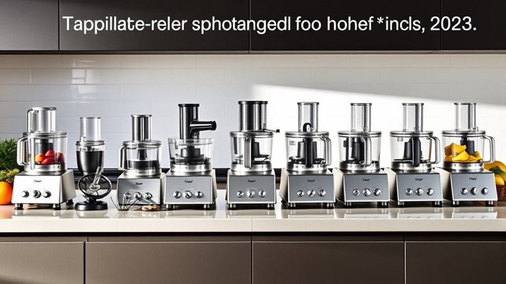 top commercial food processors