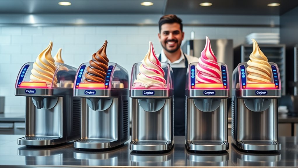 top commercial soft serve machines