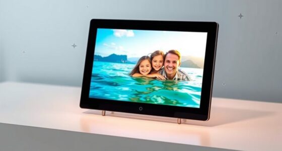 top email enabled digital frames