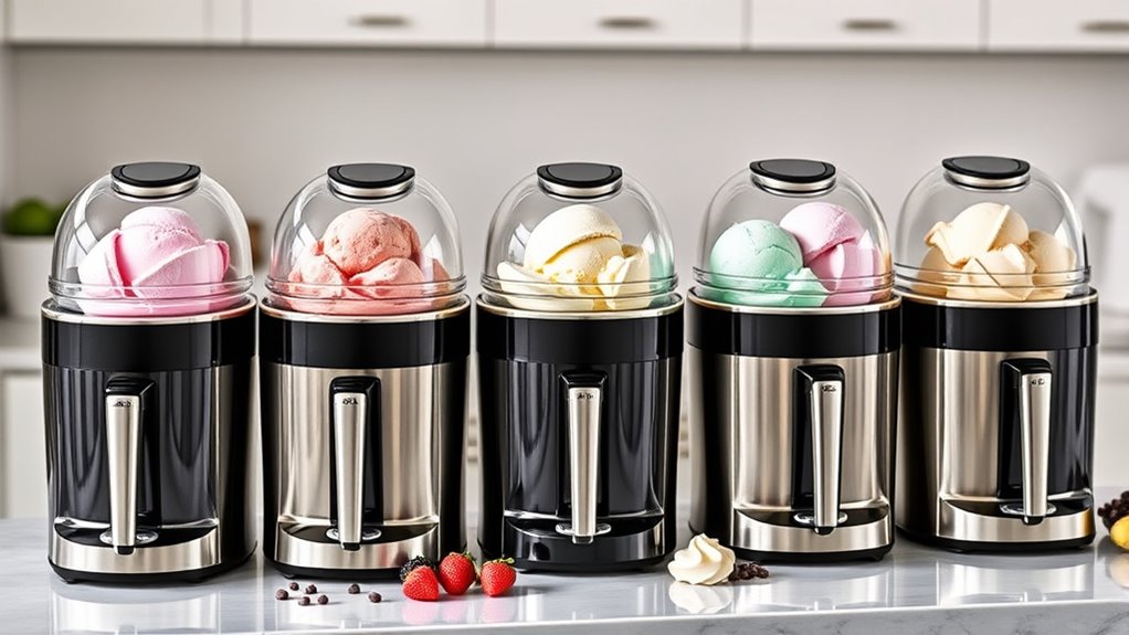 top freezer ice cream makers