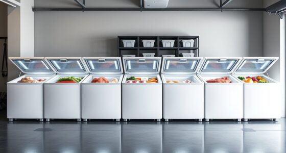 top garage freezer options
