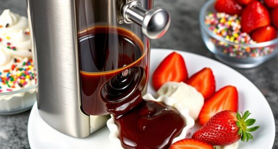 top hot fudge dispensers