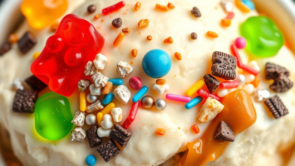 top ice cream candy toppings