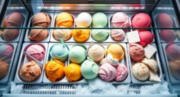 top ice cream display freezers