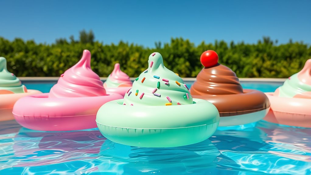 top ice cream pool floats
