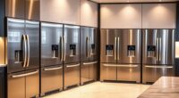 top luxury french door refrigerators