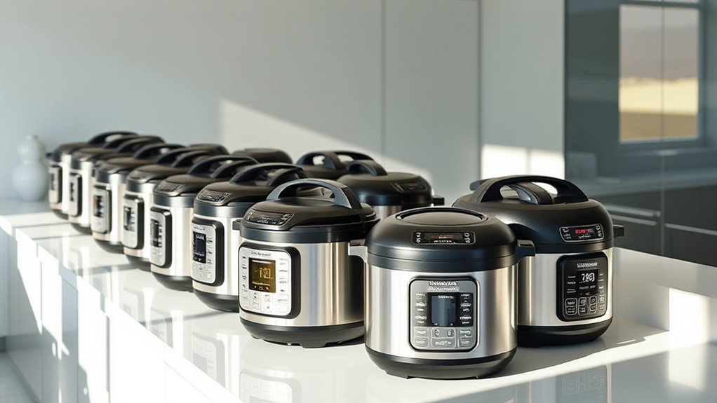 top multi cookers with air fryer