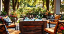 top outdoor drink cooler tables